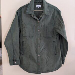 DU/ER Stretch Twill Overshirt Jacket, Peat | XL